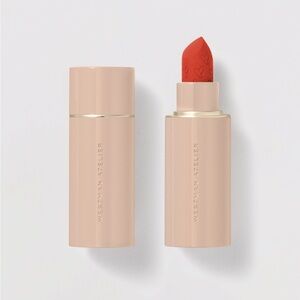 Westman Atelier. Lite Swatch, Unboxed. Le Rouge or Bright Tomato.Hydrating,Matte